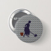 Badge Rond 5 Cm Cendrillon (Devant & derrière)