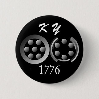 Badge Rond 5 Cm Centesimal 1776 par Kenneth Yoncich