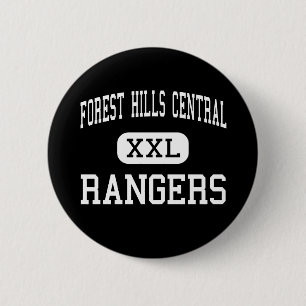 Badge Rond 5 Cm Central de Forest Hills - gardes forestières -