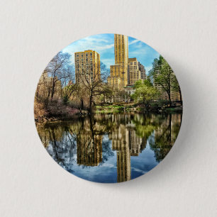 Badge Rond 5 Cm Central Park New York City NYC