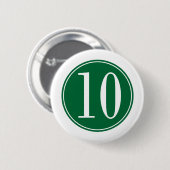 Badge Rond 5 Cm Cercle #10 vert (Devant & derrière)