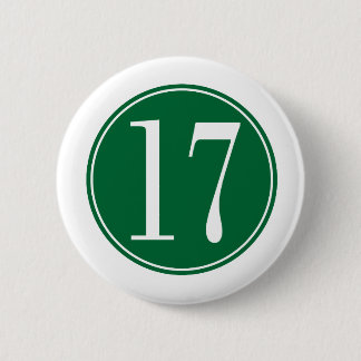 Badge Rond 5 Cm Cercle #17 vert