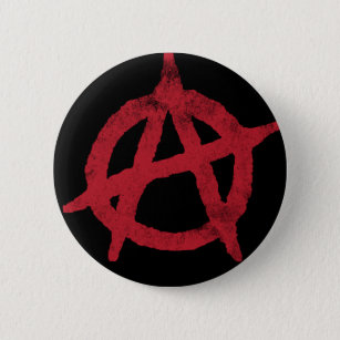 Badge Rond 5 Cm Cercle A d'anarchie