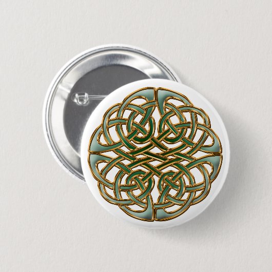 Badge Rond 5 Cm Cercle celtique (Devant & derrière)
