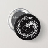 Badge Rond 5 Cm Cercle centipède (Devant & derrière)