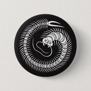 Badge Rond 5 Cm Cercle de centipède
