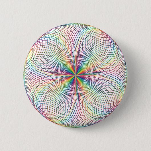 Badge Rond 5 Cm cercle de joie (Devant)