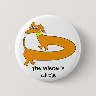Badge Rond 5 Cm Cercle de saucisses