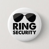 Badge Rond 5 Cm Cercle du Mariage de sécurité de la bague de maria (Devant)