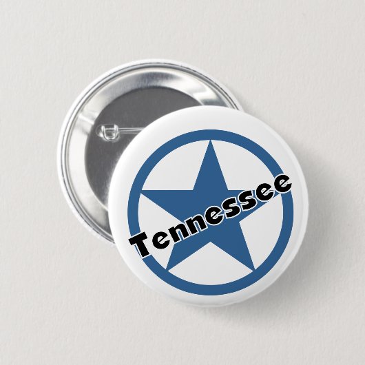 Badge Rond 5 Cm Cercle Tennessee (Devant & derrière)
