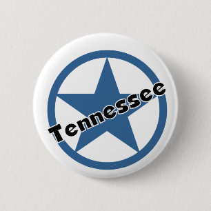 Badge Rond 5 Cm Cercle Tennessee