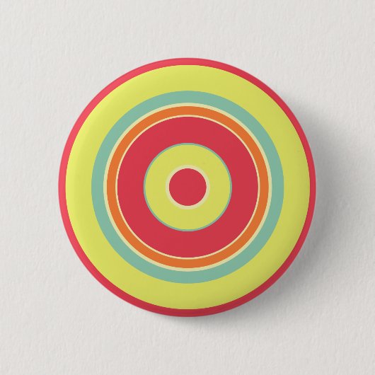 Badge Rond 5 Cm Cercles colorés 01 (Devant)