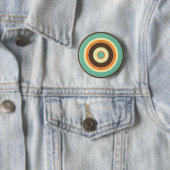 Badge Rond 5 Cm Cercles colorés 02 (En situation)