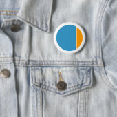 Badge Rond 5 Cm cercles de broyage de couleur (En situation)