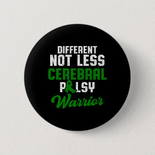 Badge Rond 5 Cm Cérébral Palsy Cp Sensibilisation Fier Guerrier Su