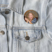 Badge Rond 5 Cm Cerf 50 de Donna (En situation)