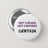Badge Rond 5 Cm Certain (Bi) (Devant & derrière)