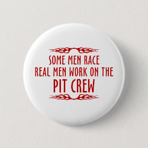 Badge Rond 5 Cm Certains Hommes Race De Véritables Hommes Travaill