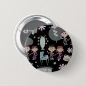 Badge Rond 5 Cm Ces bonnes vieilles journées (Devant & derrière)