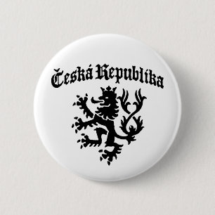 Badge Rond 5 Cm Ceska Republika