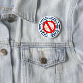 Badge Rond 5 Cm Cessez de fumer - récompense de jalon (En situation)