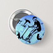 Badge Rond 5 Cm C'est à propos du scooter ! - Trucs de scooter (Devant & derrière)