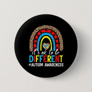 Badge Rond 5 Cm C'est bien d'être un jour de Sensibilisation sur l