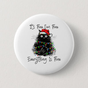 Badge Rond 5 Cm C'est Bien Je Suis Bien Tout Va Bien Noël Bla