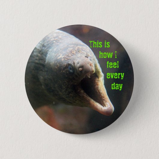 Badge Rond 5 Cm C'est comment je me sens (Devant)