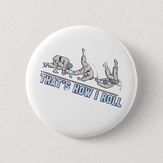 Badge Rond 5 Cm C'est comment je roule (Devant)
