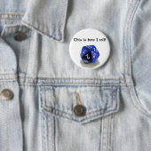Badge Rond 5 Cm C'est comment je roule (d20) (En situation)