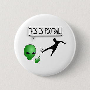Badge Rond 5 Cm C'Est Du Football