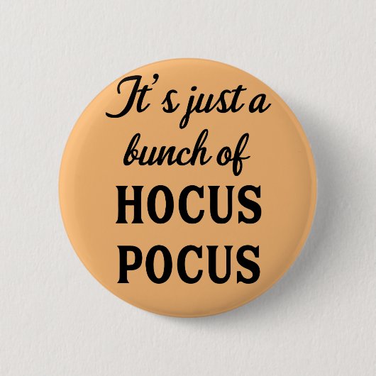 Badge Rond 5 Cm C'est juste un tas de boutons de Hocus Pocus (Devant)