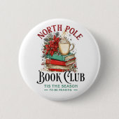 Badge Rond 5 Cm 'C'est la saison à lire (Devant)