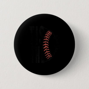 Badge Rond 5 Cm C'est la saison Baseball,softball Cadeau drôle Fem