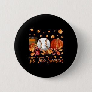 Badge Rond 5 Cm C'Est La Saison Bysebyll Citrouille Automne Remerc