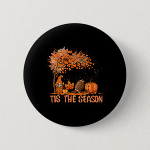 Badge Rond 5 Cm C'Est La Saison Football Automne Automne Citrouill