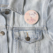 Badge Rond 5 Cm C'est le jour (En situation)