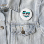 Badge Rond 5 Cm C'est l'heure de Bunco ! (En situation)