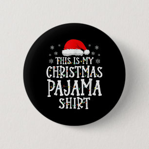 Badge Rond 5 Cm C'Est Ma Chemise De Fête De Noël Fantastique Noël