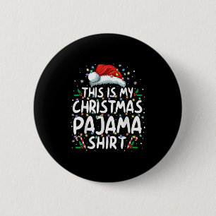 Badge Rond 5 Cm C'Est Ma Chemise De Fête De Noël Fantastique Noël 