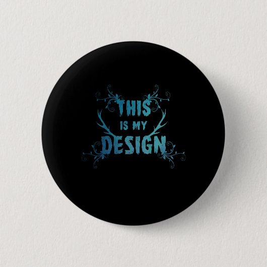 Badge Rond 5 Cm C'est ma conception ; Hannibal (Devant)