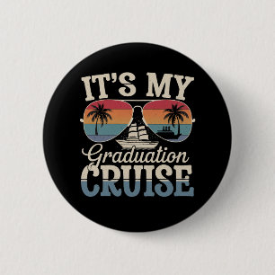 Badge Rond 5 Cm C'est ma croisière de fin d'études Bateau de voyag