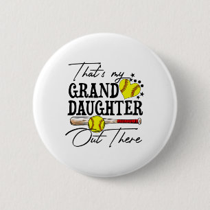 Badge Rond 5 Cm C'est ma petite-fille là-bas Softll Grand-mère G