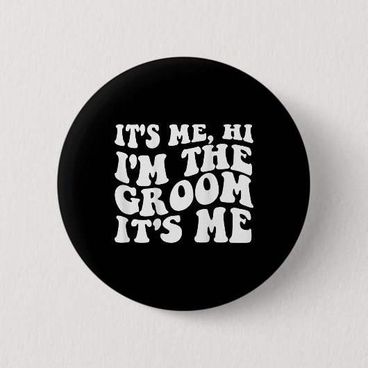 Badge Rond 5 Cm C'est moi salut (Devant)