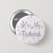 Badge Rond 5 Cm C'est mon anniversaire ! (Devant & derrière)