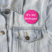 Badge Rond 5 Cm C'est mon anniversaire ! (En situation)