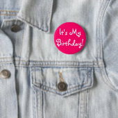 Badge Rond 5 Cm C'est mon anniversaire ! (En situation)
