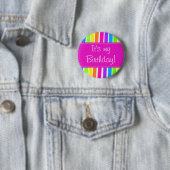 Badge Rond 5 Cm C'est mon anniversaire ! (En situation)