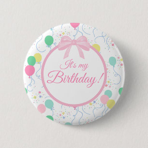 Badge Rond 5 Cm C'est mon épingle d'anniversaire   Épingle à porte